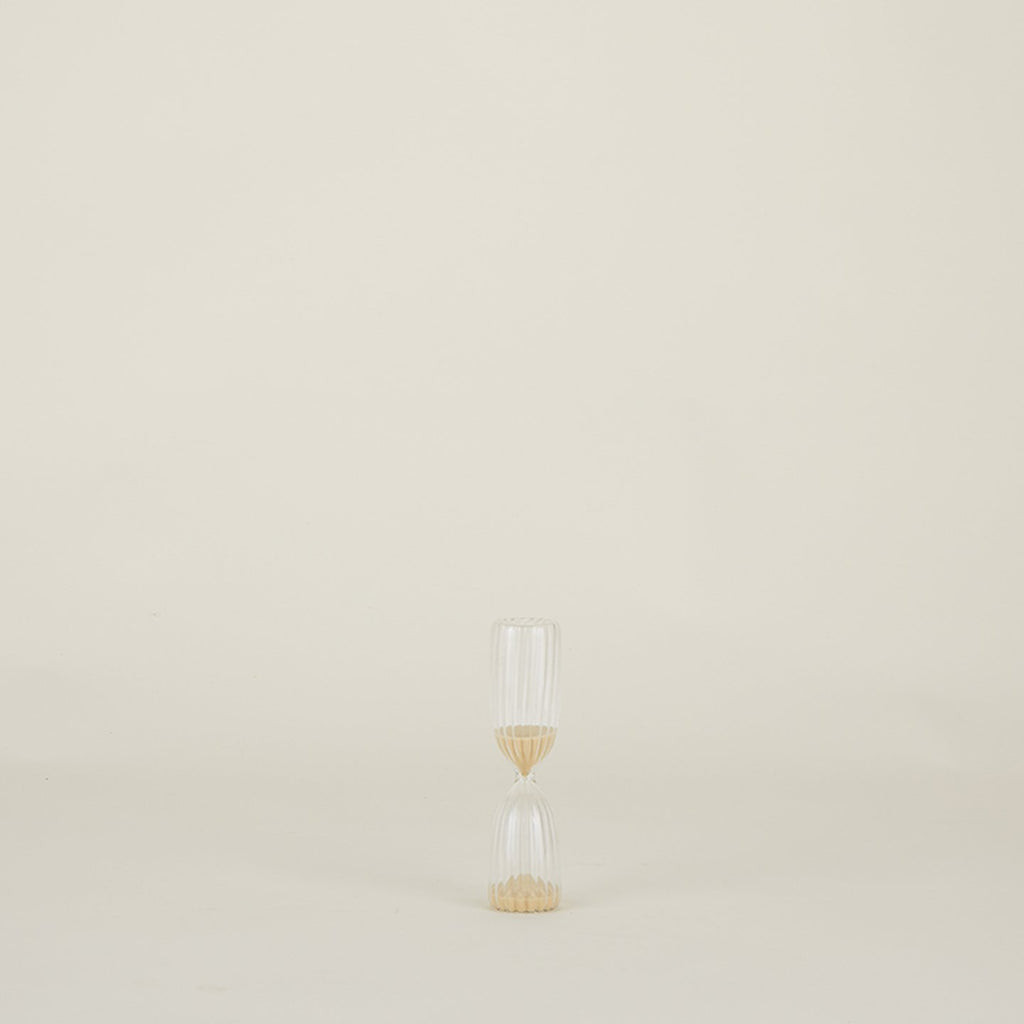 Glass 5 Minute Timer - Clear/Natural – Hawkins New York