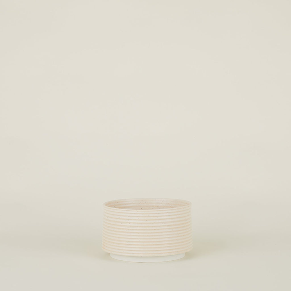 Contour Ribbed Planter - Apricot – Hawkins New York