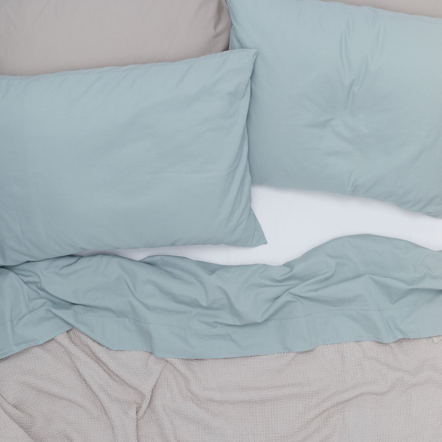 Essential Percale Sheet Set - White