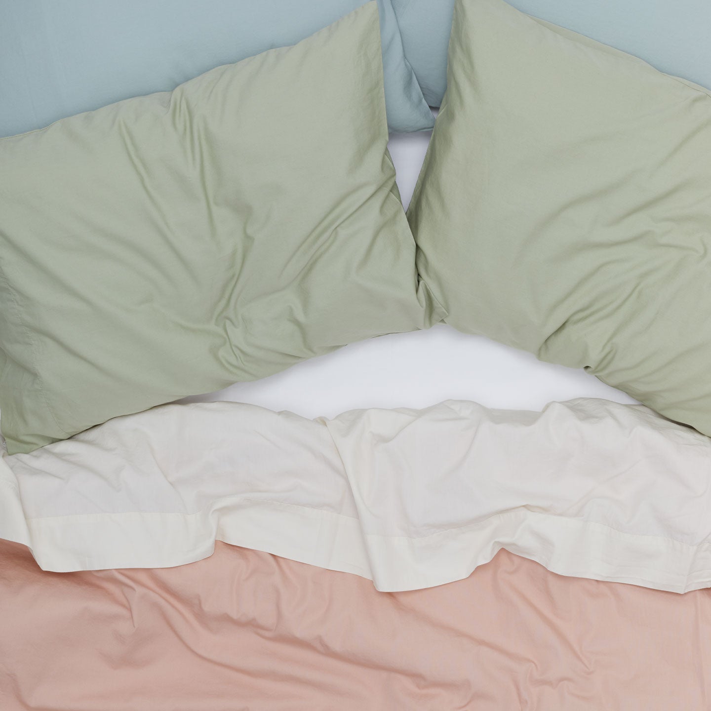 Essential Percale Sheet Set - Blush