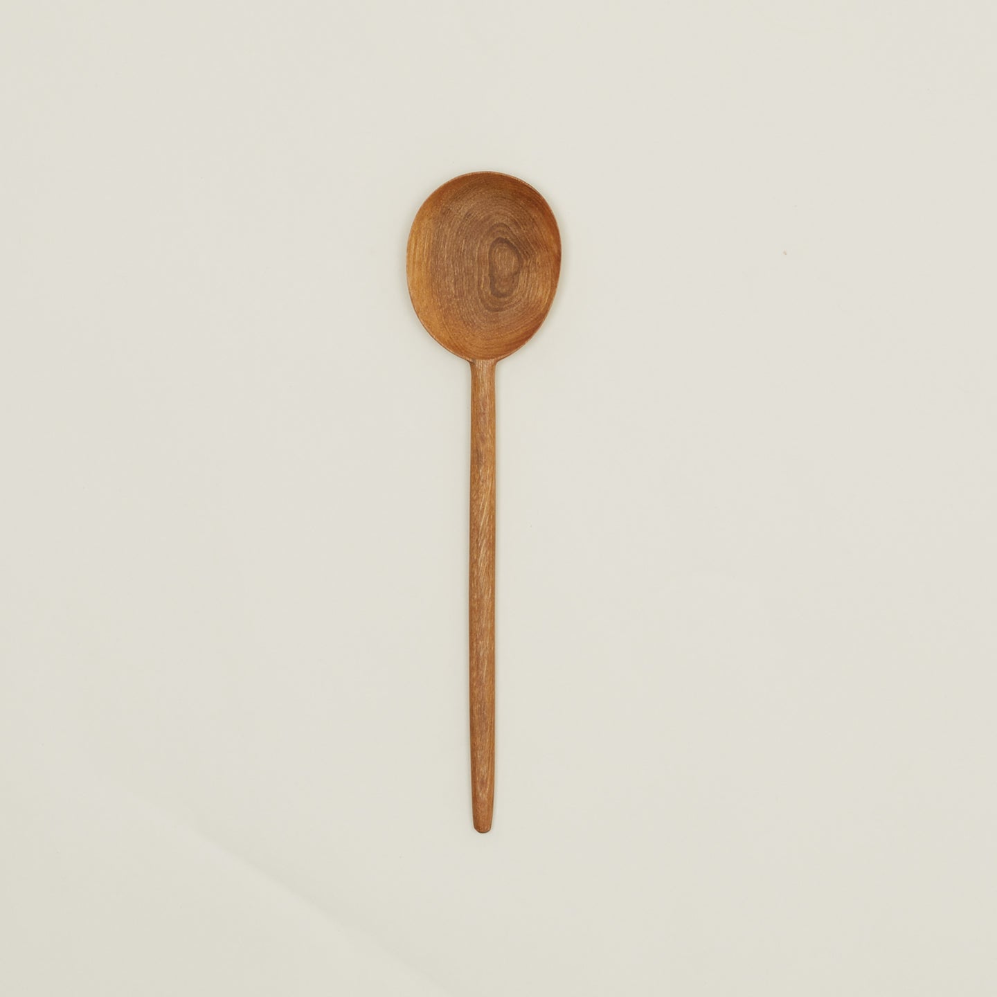 Walnut large wooden spoon