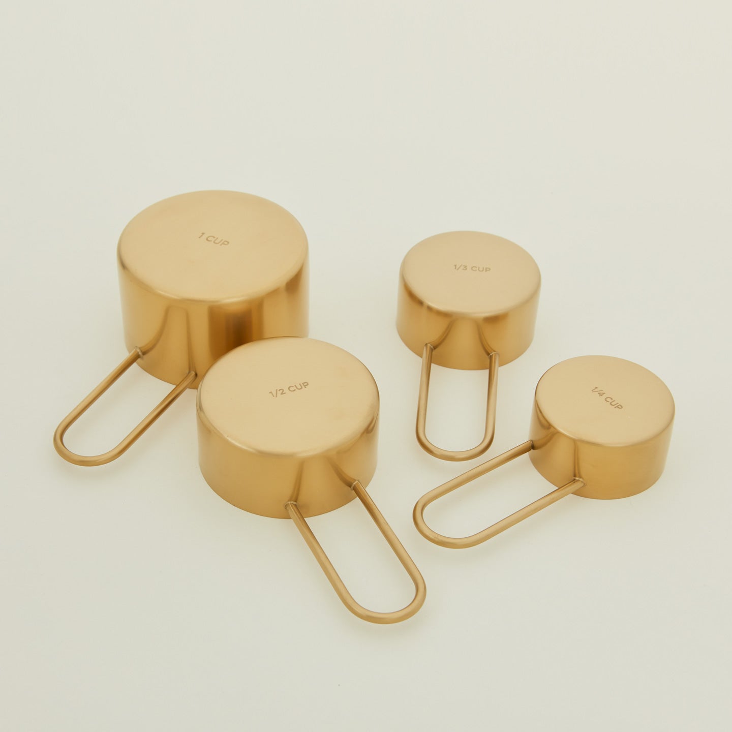 Simple Brass Measuring Cups – Be Just