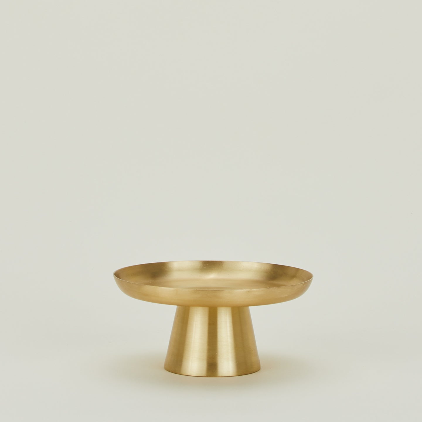 Brass Cake Stand in Small.