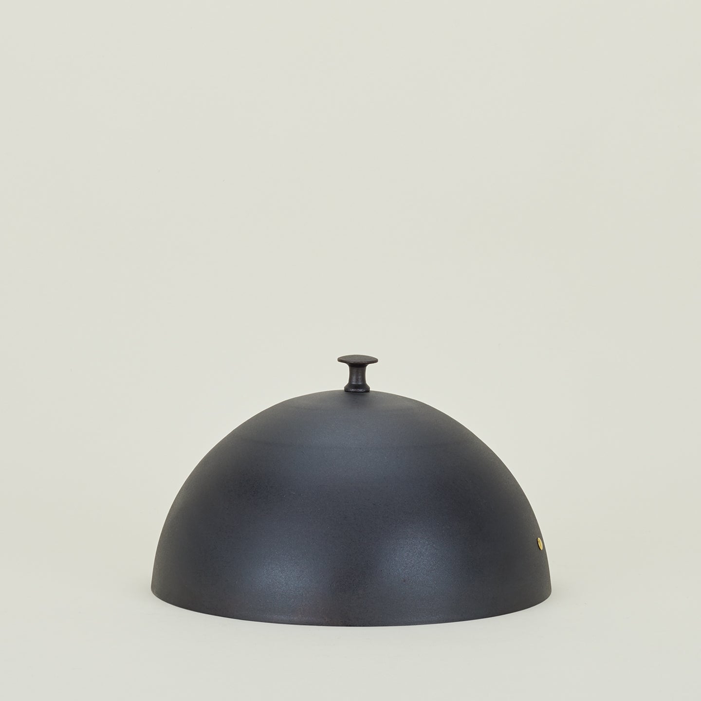 Spun iron cloche