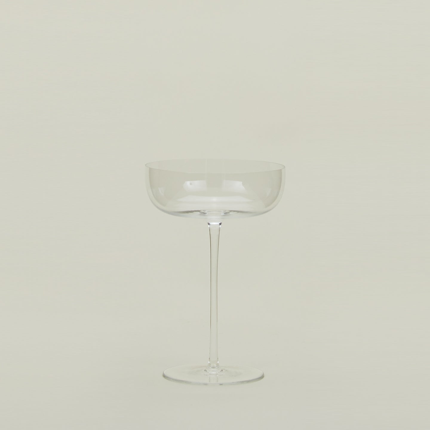 Crystalline Champagne Coupe.