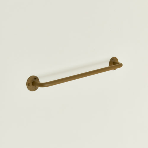 Small towel bar in Olive.