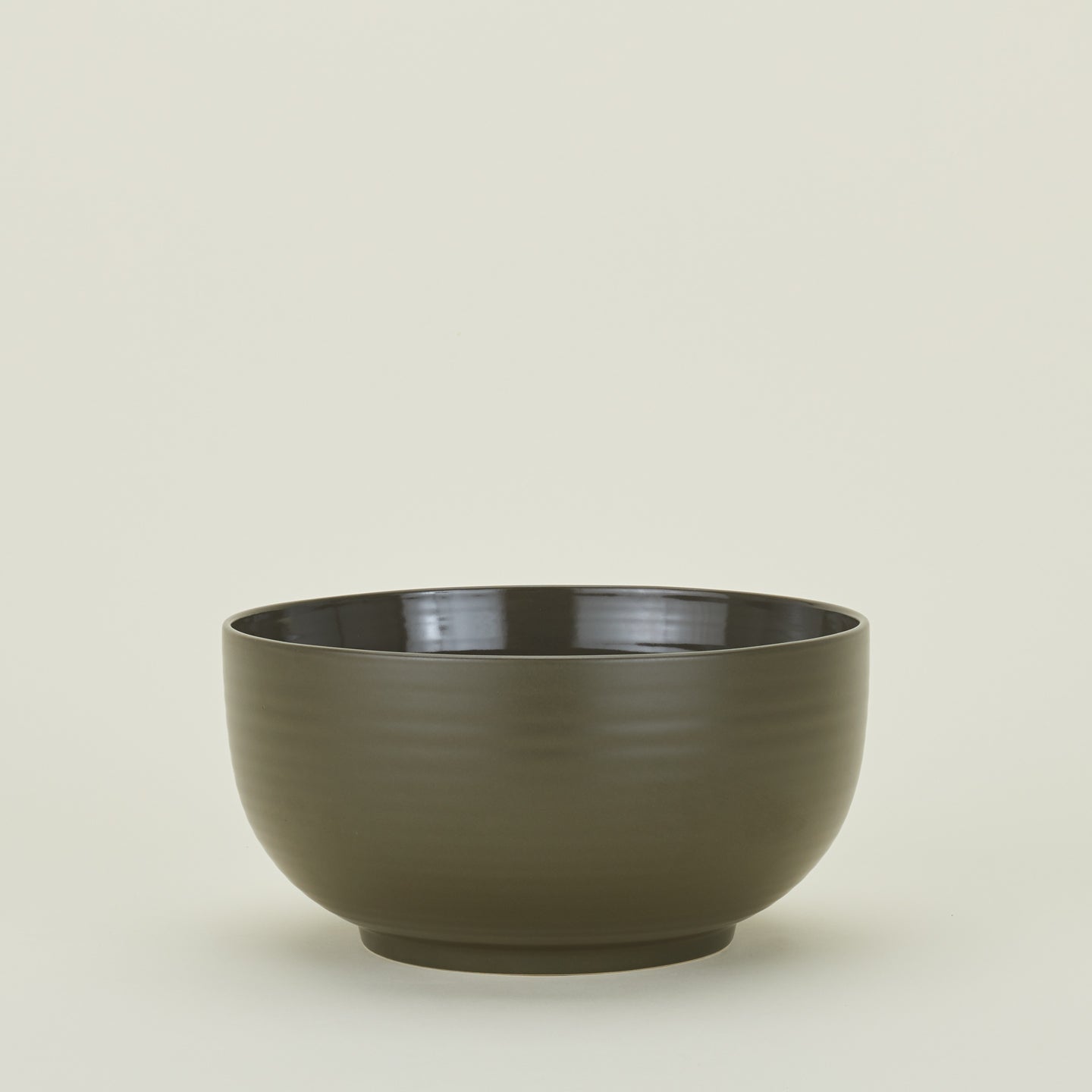 Essential Serving Bowl in Olive.