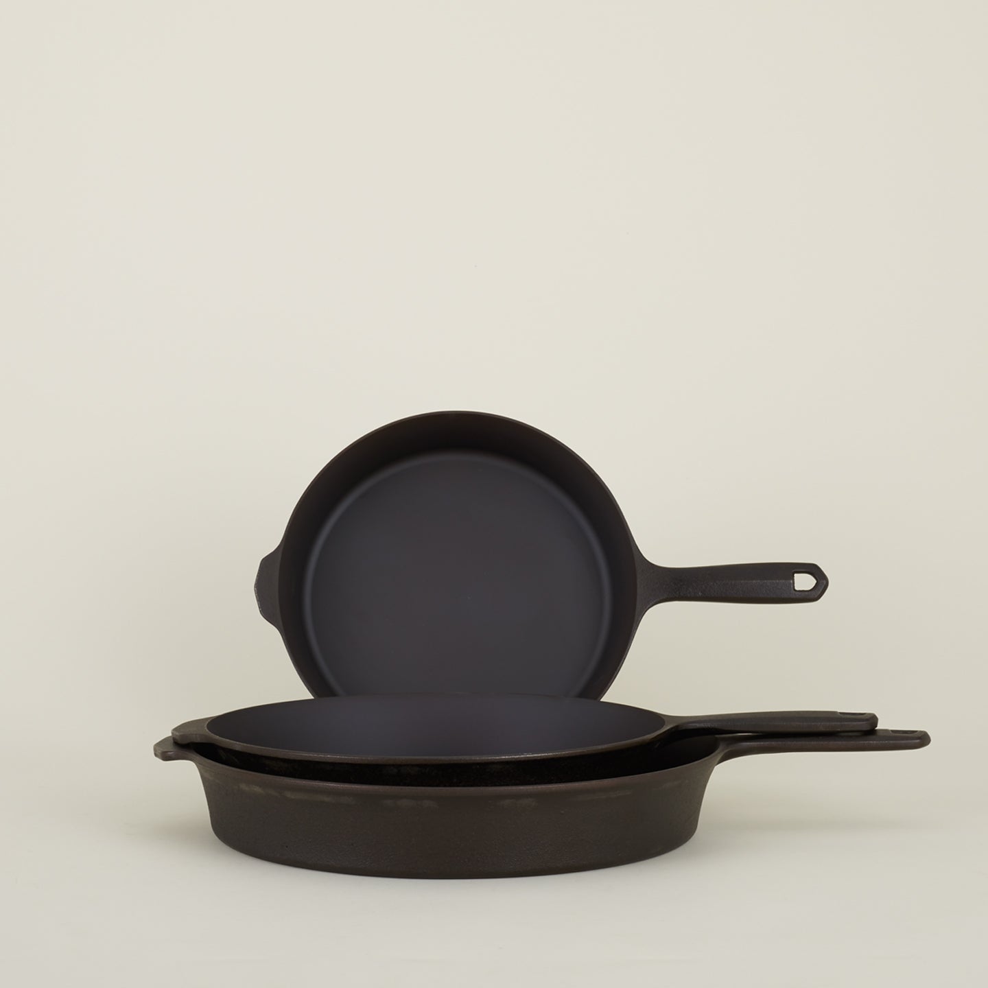 Field cast iron cookware family