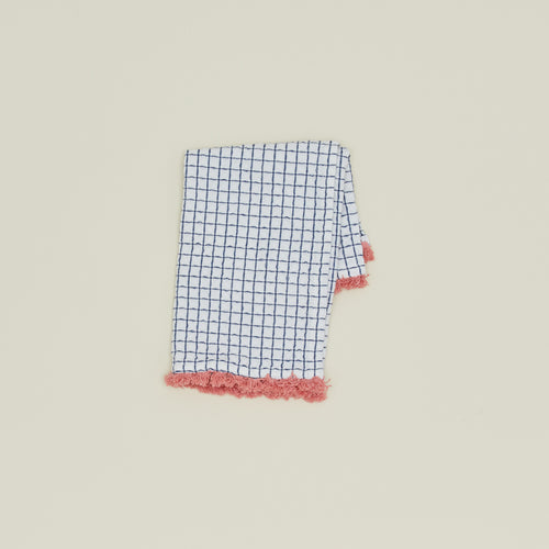 Fort + Field fringe dishcloth folded