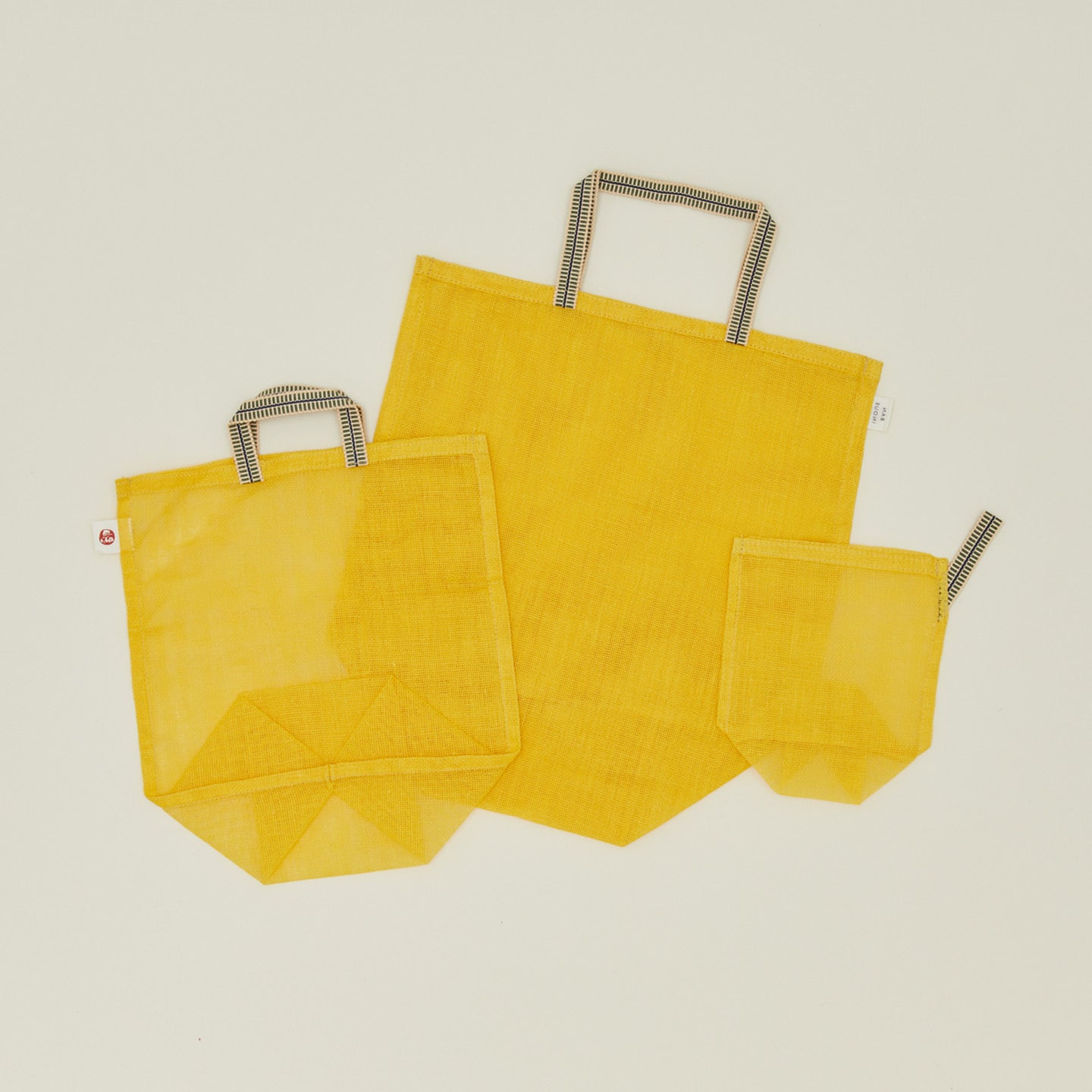 Fort + Field eco produce bags in yellow