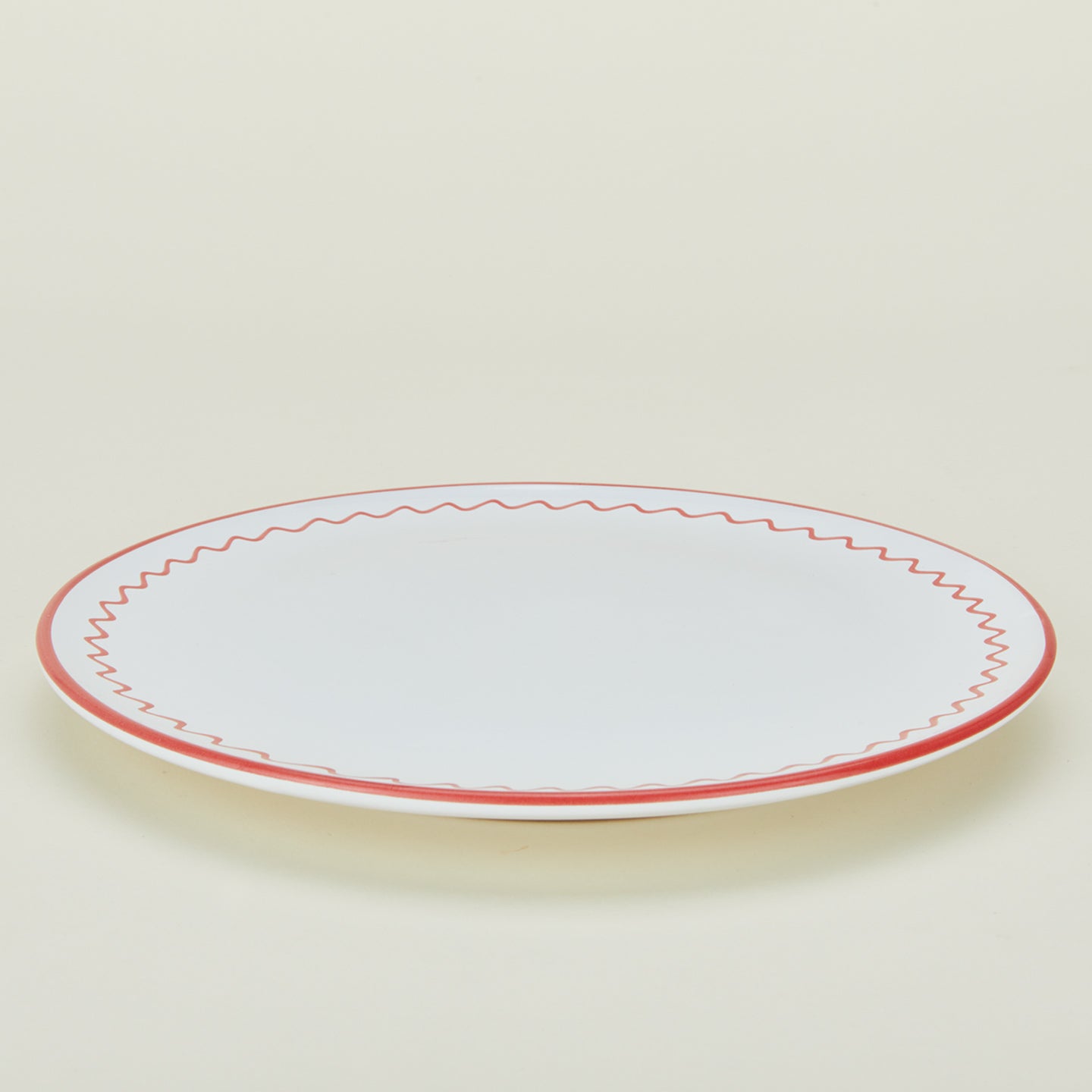 Squiggle dinner plate