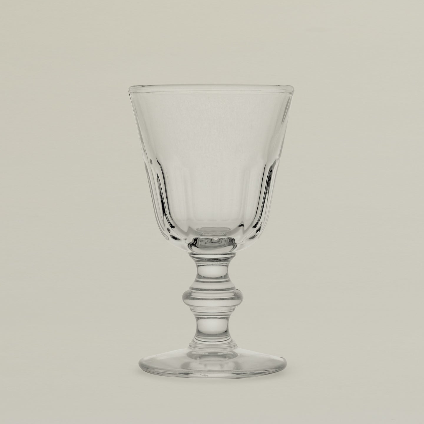 Close up of a Perigord water glass.