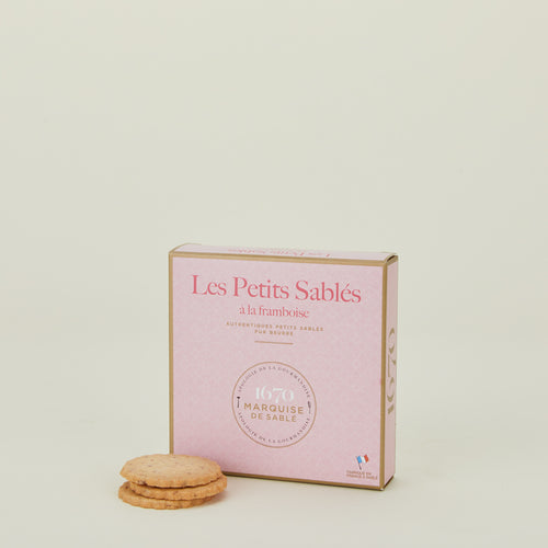 la Sablesienne raspberry shortbread cookies