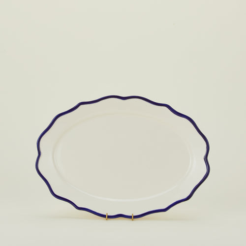 Maison Madison ogee edge oval platter