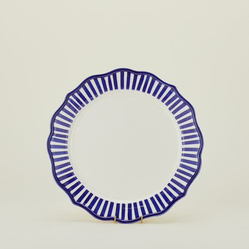 Maison Madison striped edge round platter