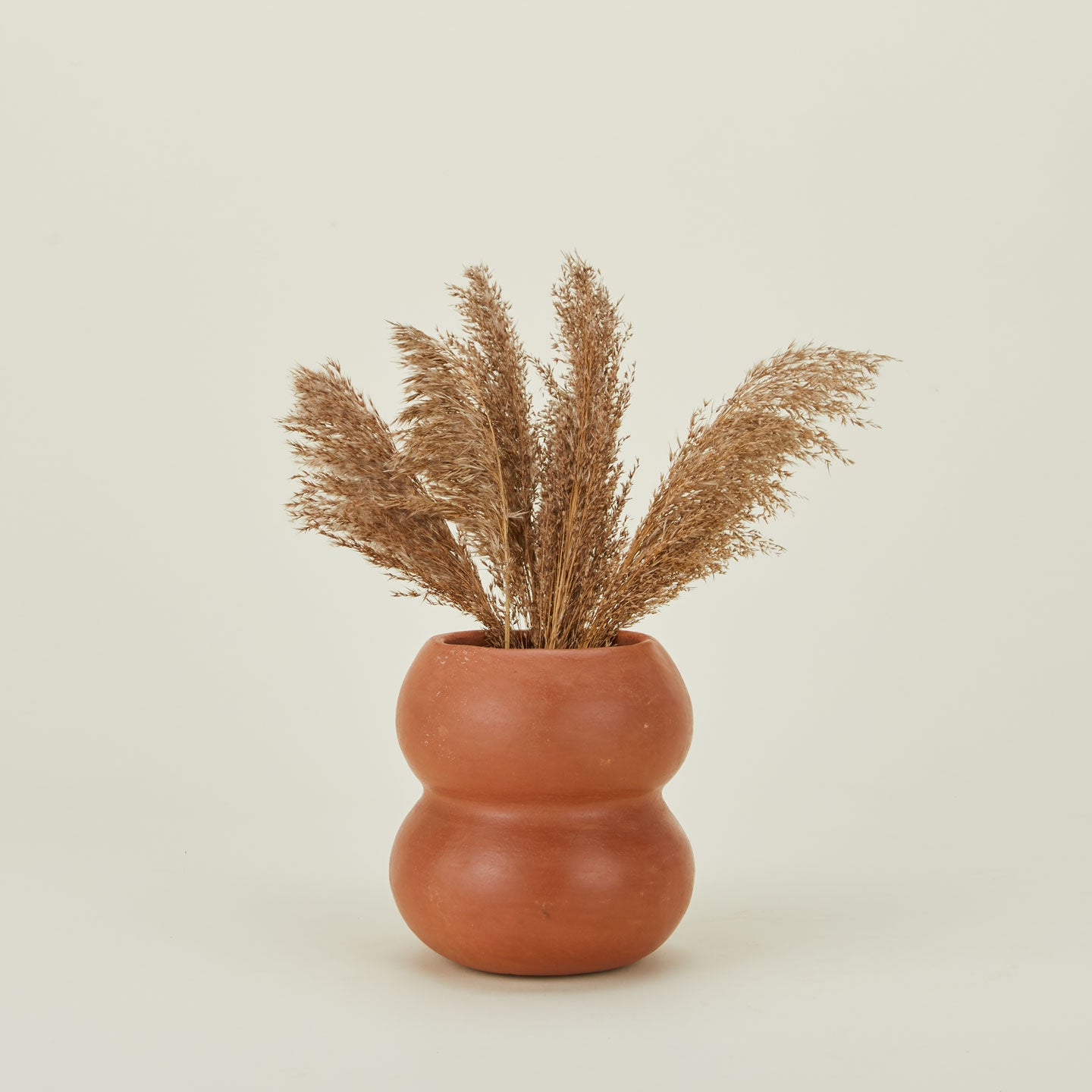 Medium Chinautla terracotta object with florals.