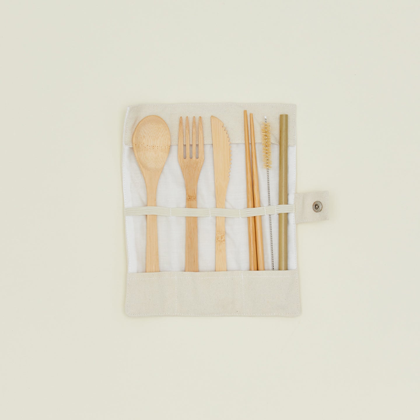 Smile Boutique bamboo cutlery set 