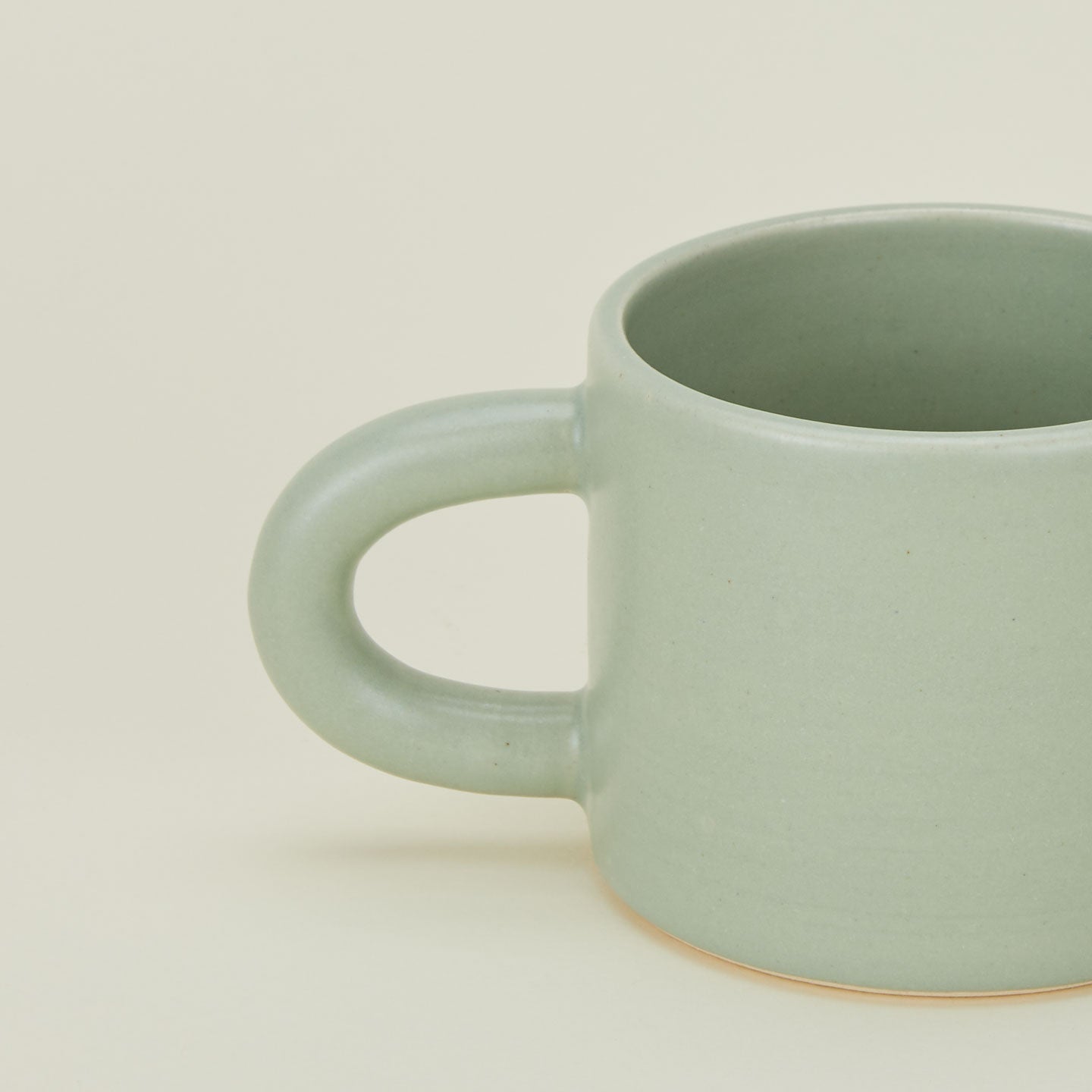 Close up of Everyday Mug in Seafoam.