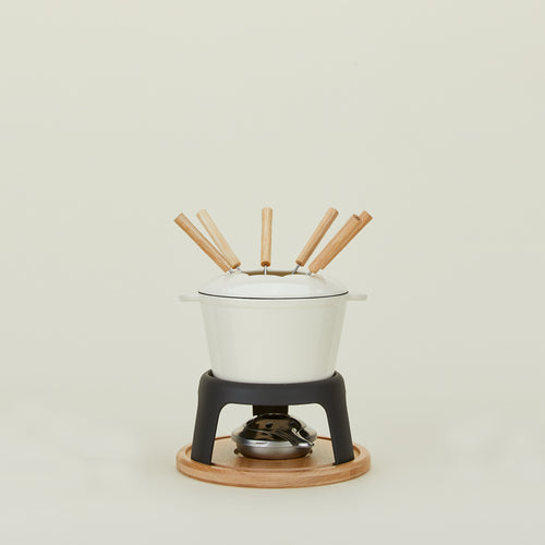 Twine fondue pot