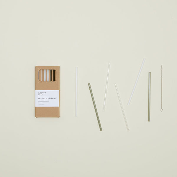 Essential Glass Straws - Neutral – Found