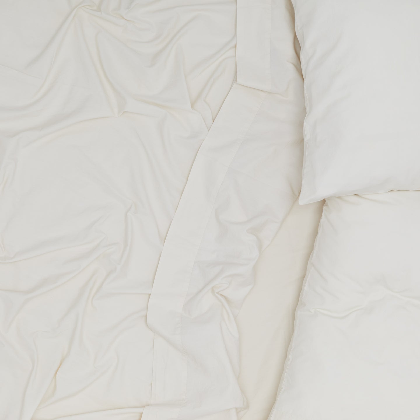 Essential Percale Sheet Set - Ivory