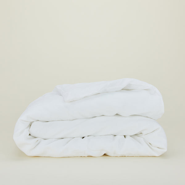 Hawkins New York Simple Linen Fitted Sheet - Petal | Size: King