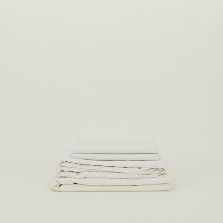 Essential Percale Sheet Set - Ivory