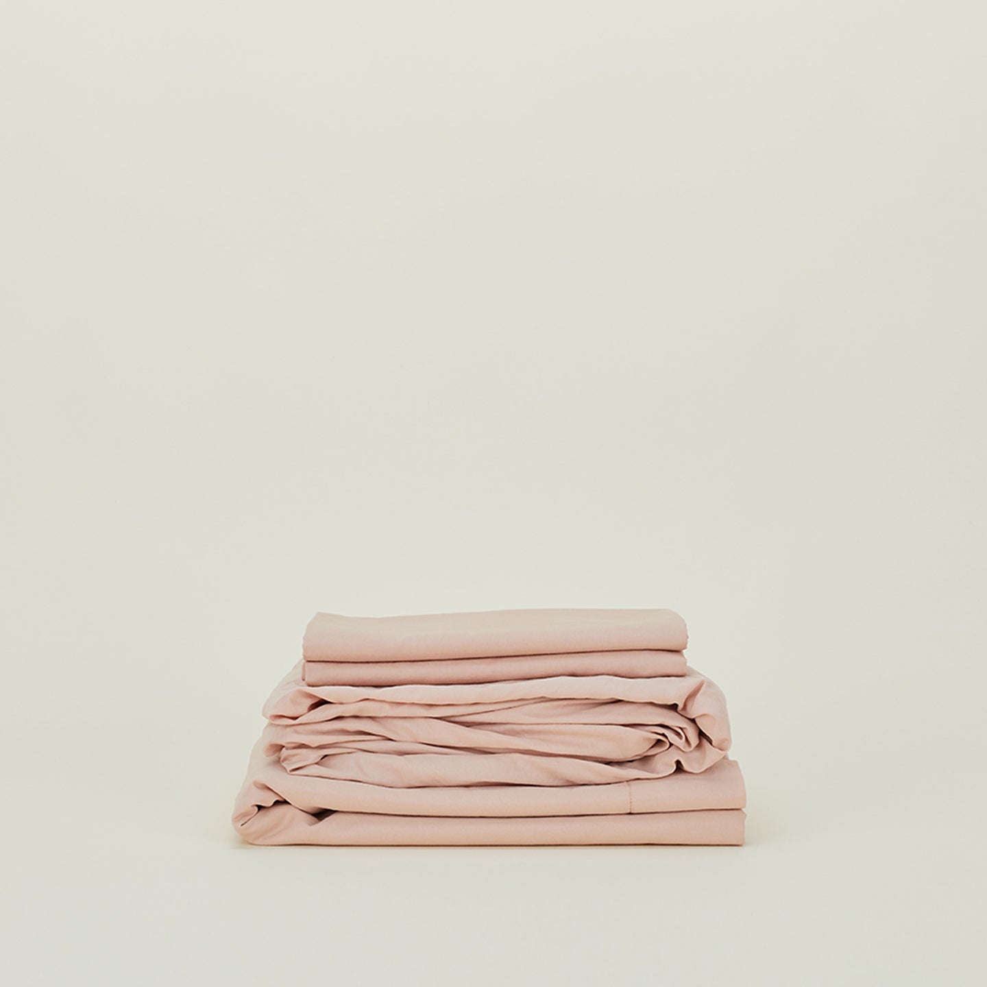 Essential Percale Sheet Set - Blush