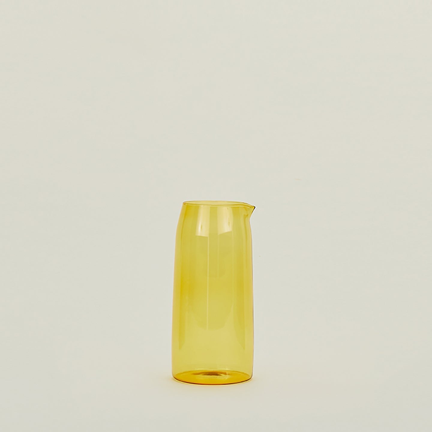 Glass Pitcher - Amber