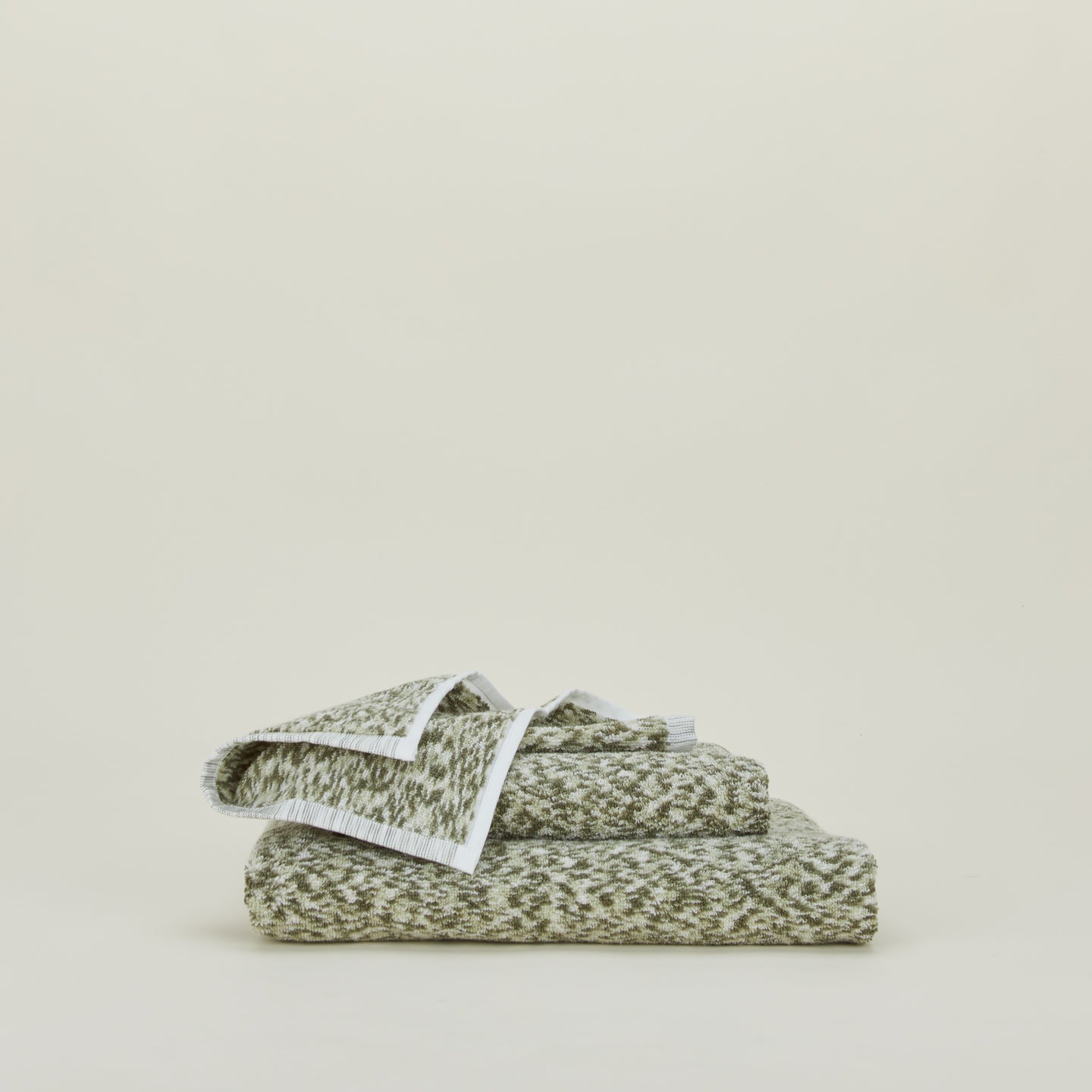 Coucke Terry Square Towel - Olivier Amande