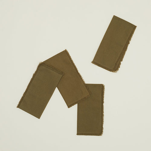 Essential Dinner Napkins - Olive